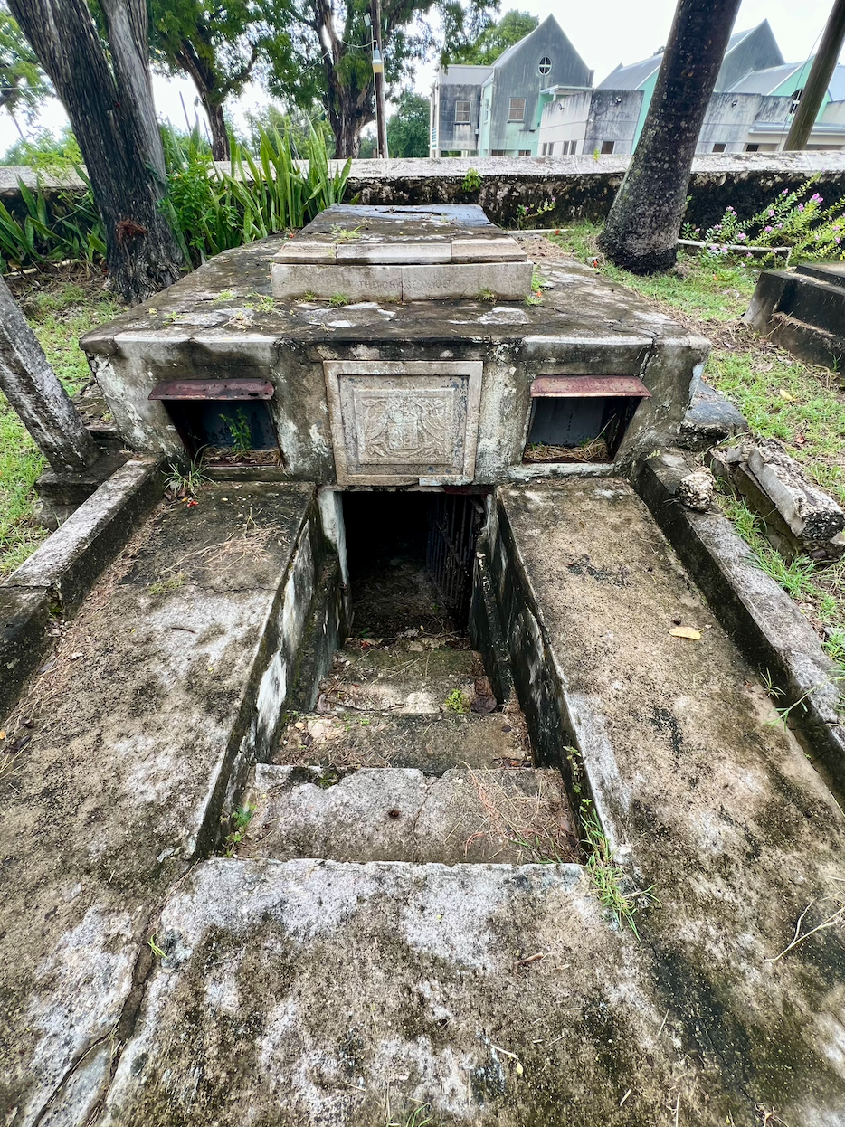 The Chase Vault at Christ Church Parish Church Cemetery.